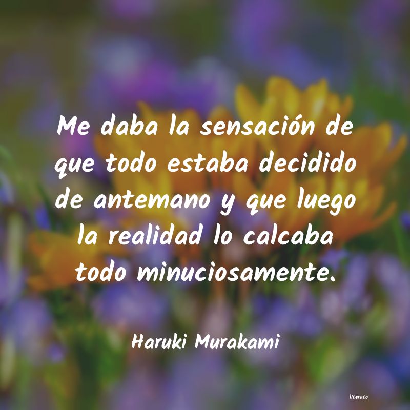 frases de Haruki Murakami