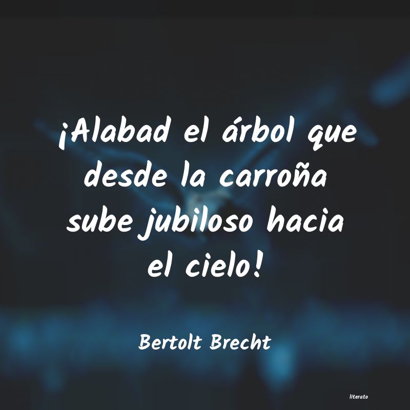 frases de Bertolt Brecht