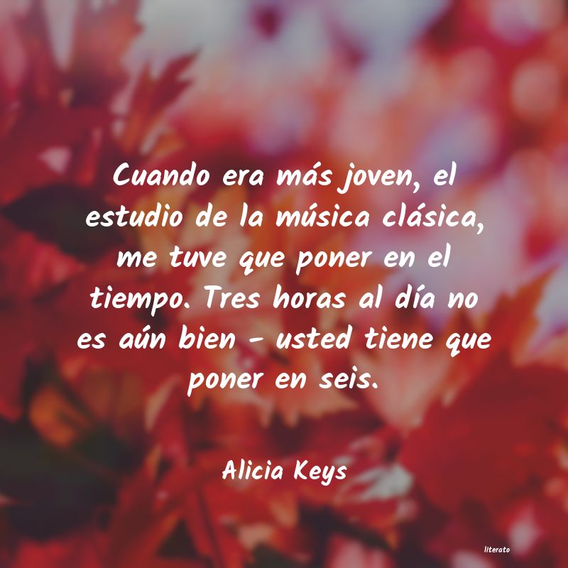 Frases de Alicia Keys