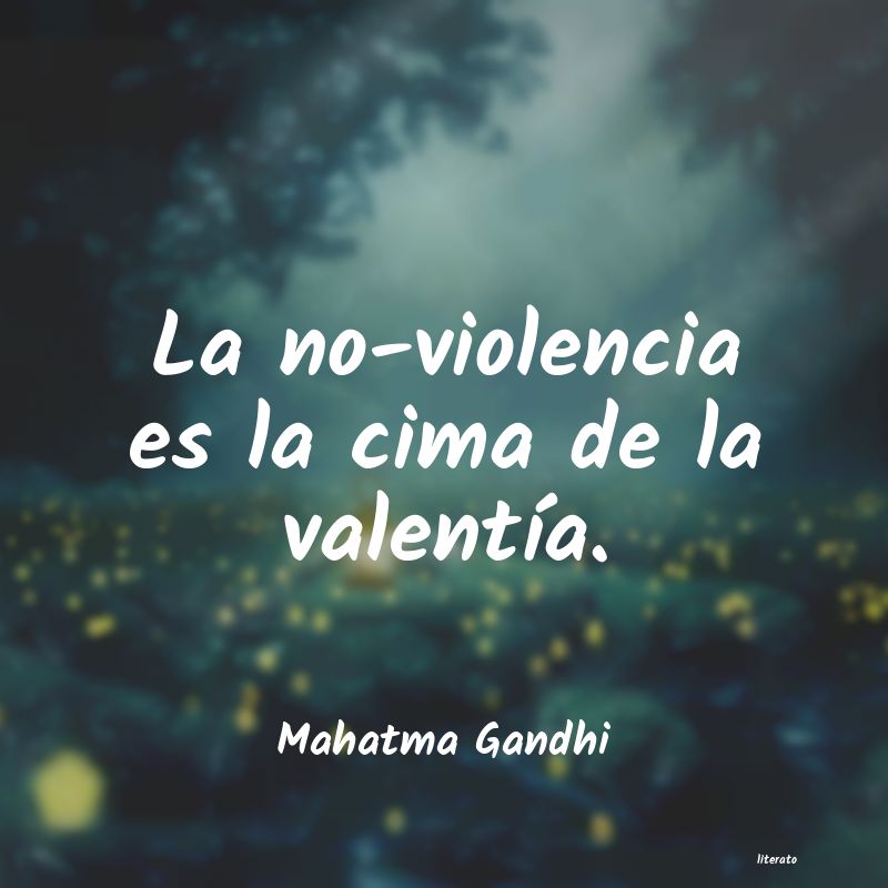 frases de Mahatma Gandhi