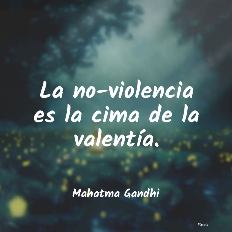 Frases de Mahatma Gandhi