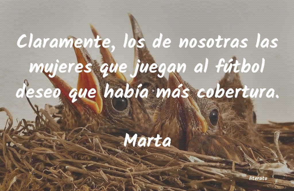 Frases de Marta