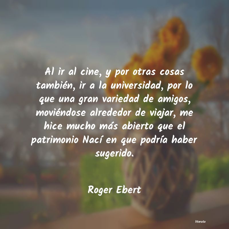 frases de Roger Ebert