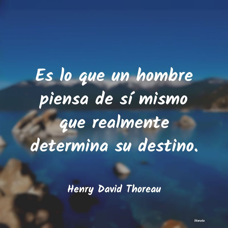 frases de Henry David Thoreau