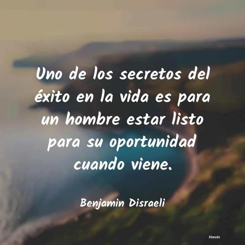 Frases de Benjamin Disraeli