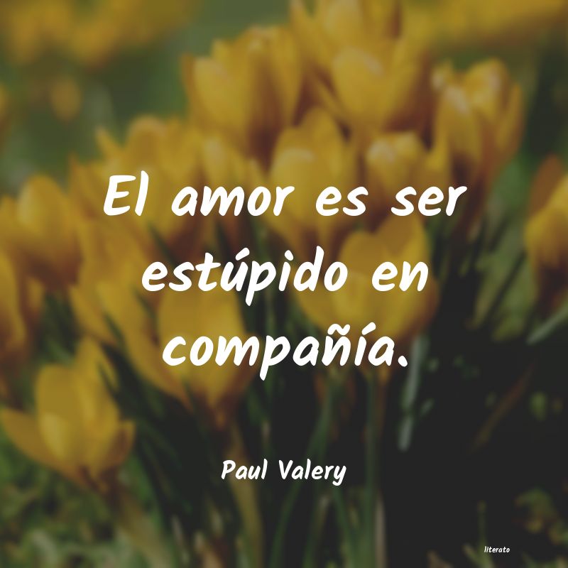 frases de Paul Valery