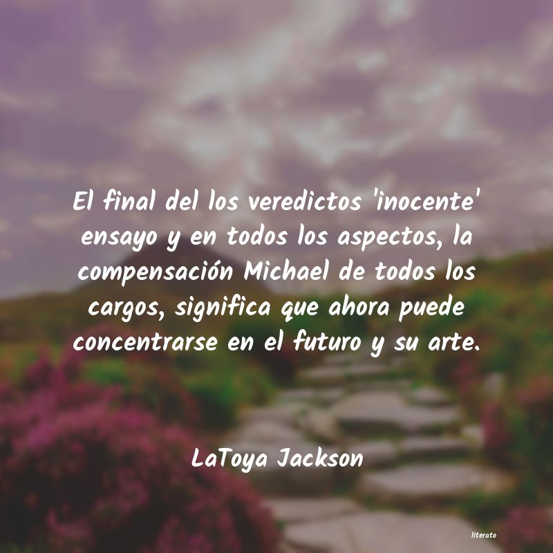 Frases de LaToya Jackson