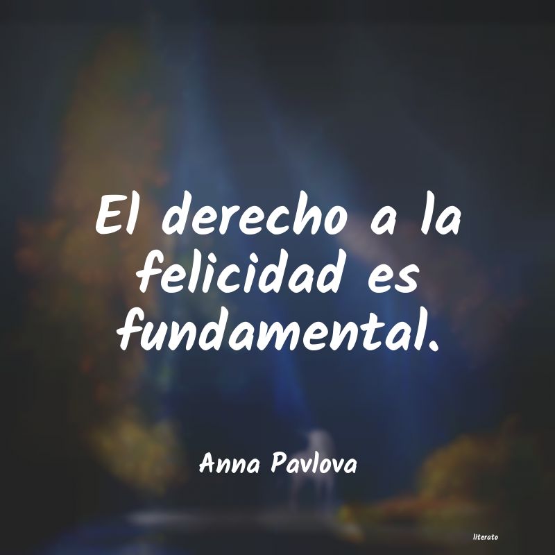 Frases de Anna Pavlova