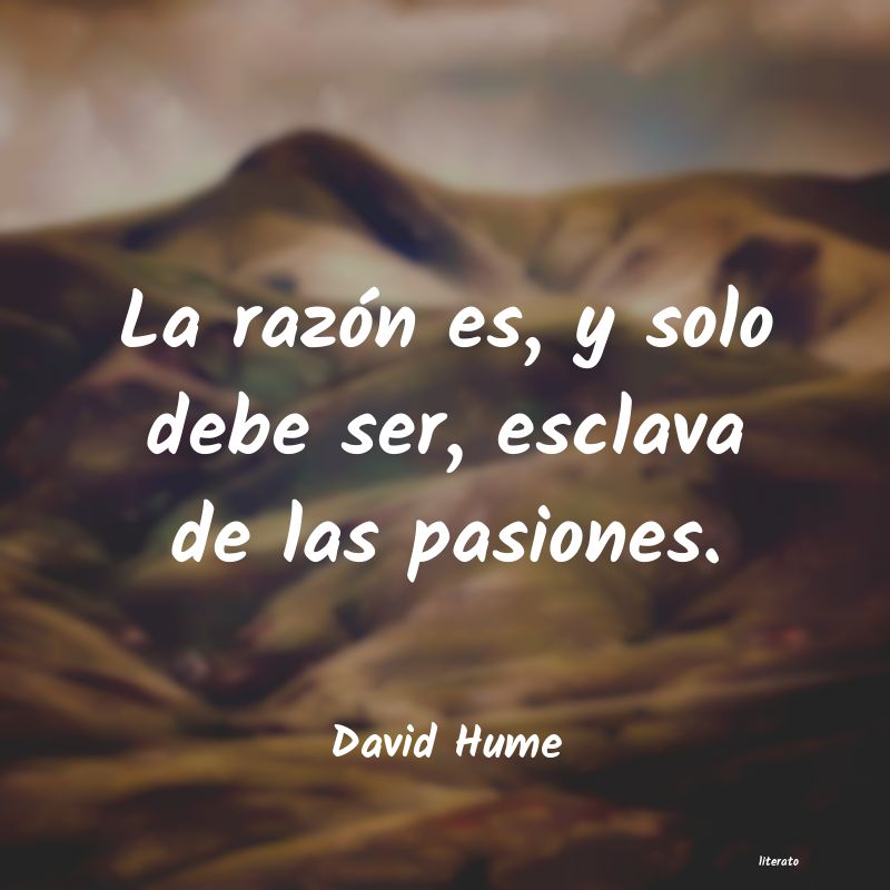 Frases de David Hume