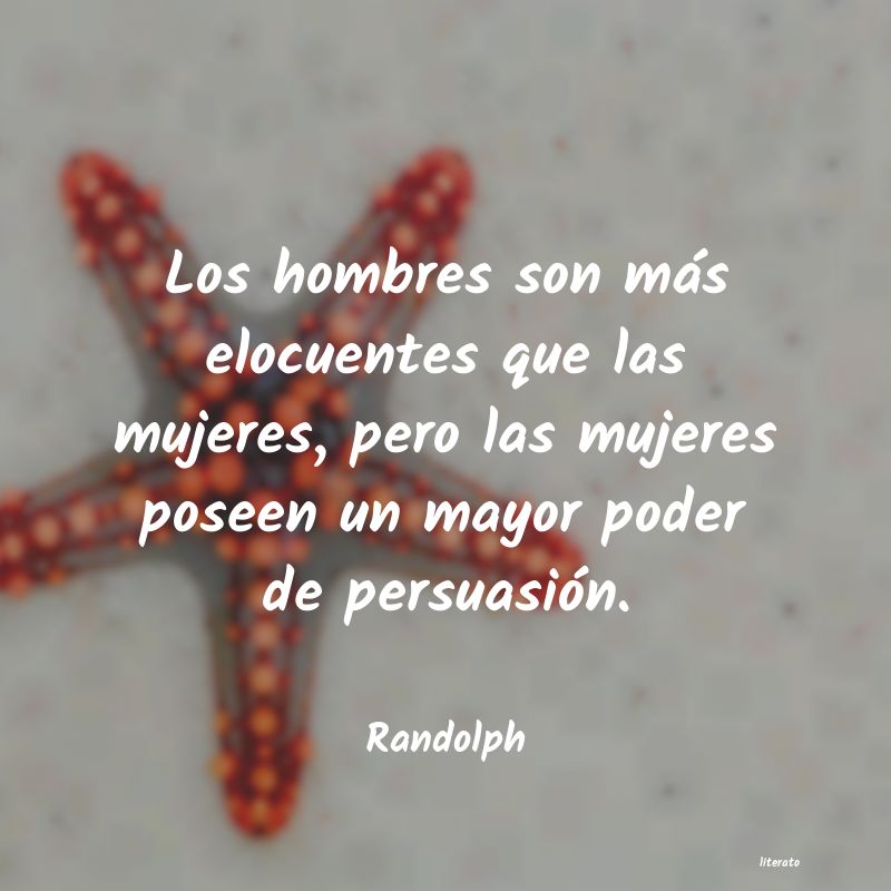 Frases de Randolph