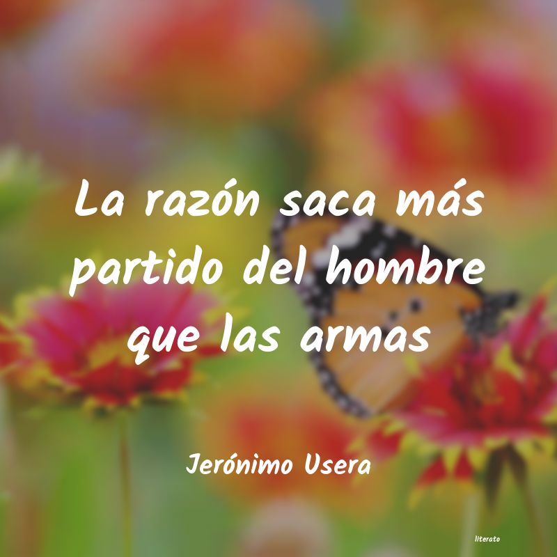 Frases de Jerónimo Usera