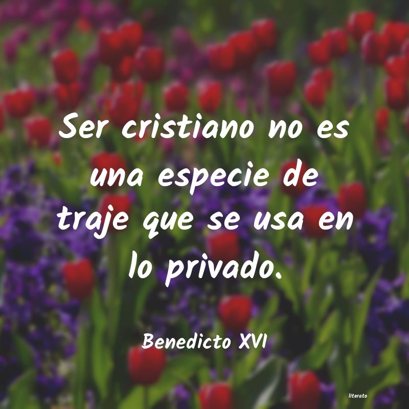 frases de Benedicto XVI