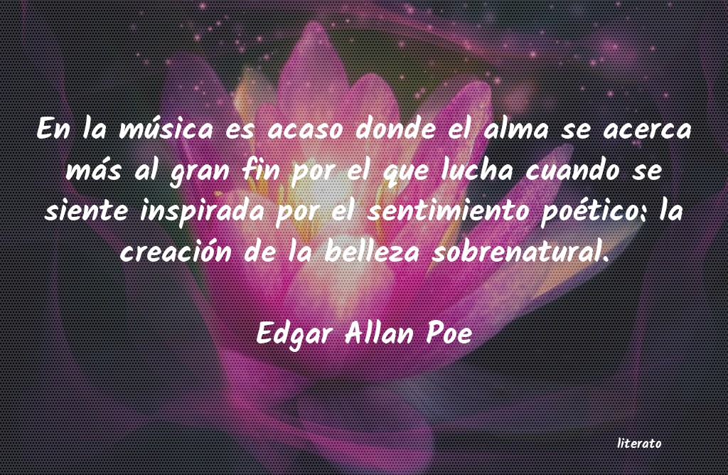 Frases de Edgar Allan Poe