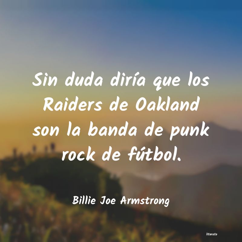 Frases de Billie Joe Armstrong