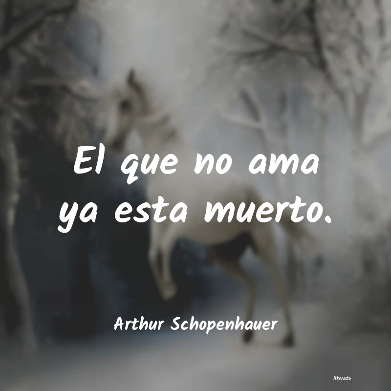 Frases de Arthur Schopenhauer