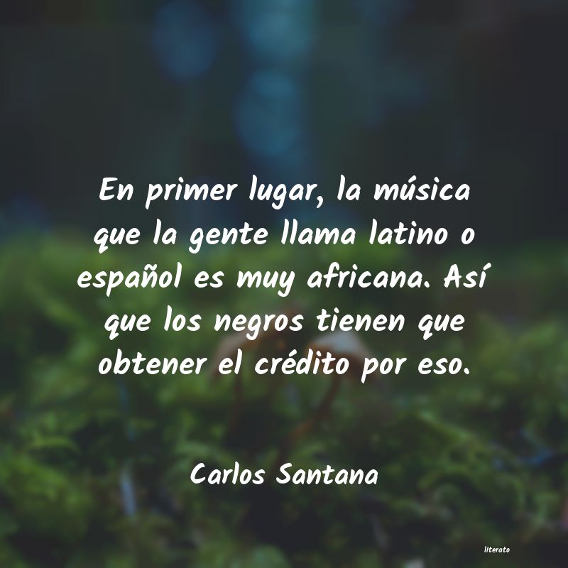 Frases de Carlos Santana