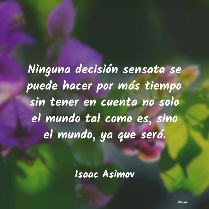 Frases de Isaac Asimov