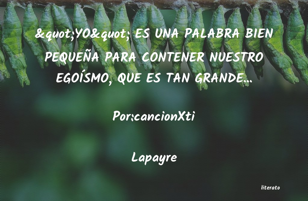 frases de Lapayre