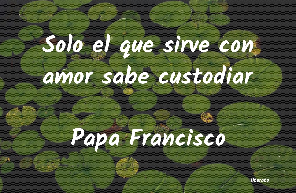 Frases de Papa Francisco