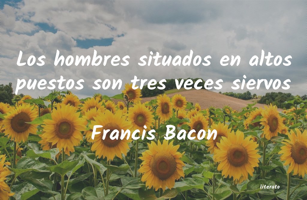 Frases de Francis Bacon