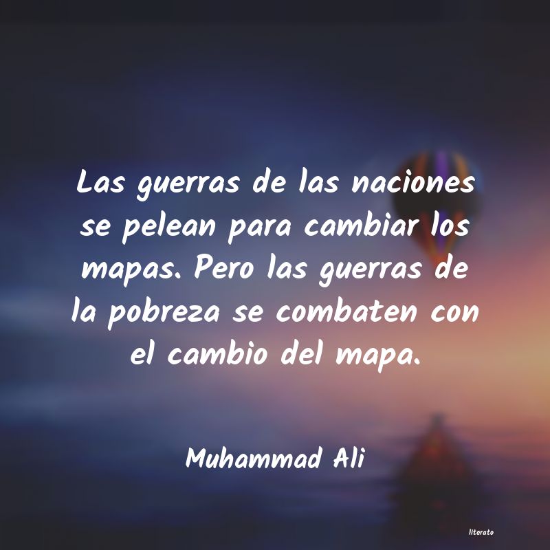frases de Muhammad Ali