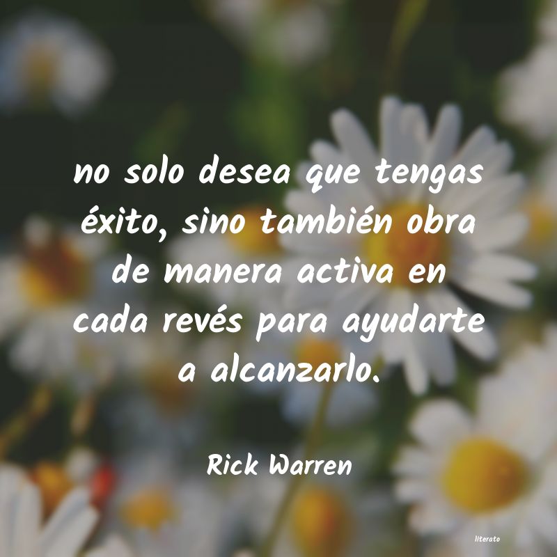 Frases de Rick Warren