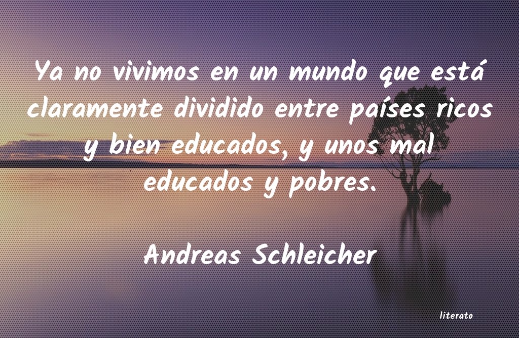 frases de Andreas Schleicher