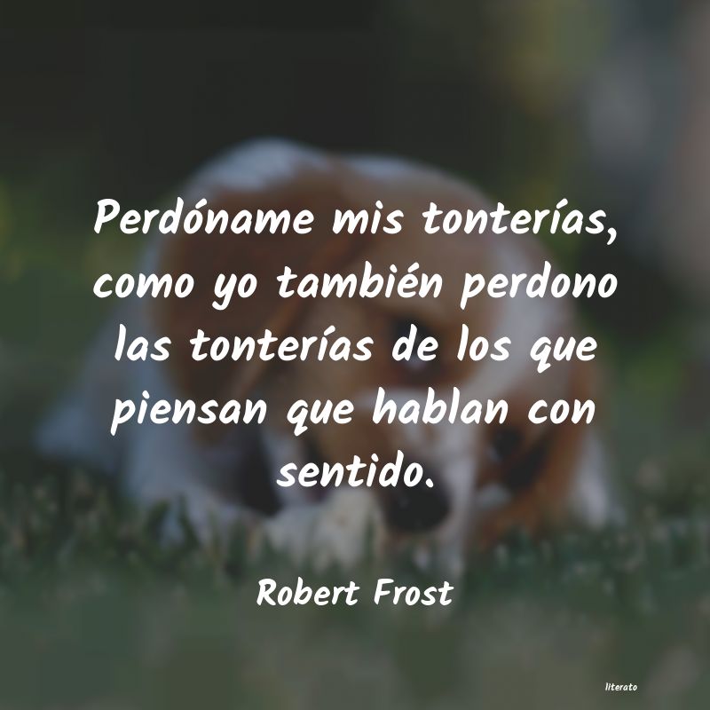 frases de Robert Frost
