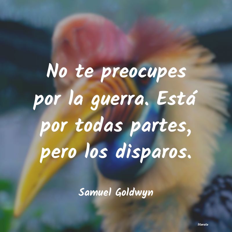 frases de Samuel Goldwyn