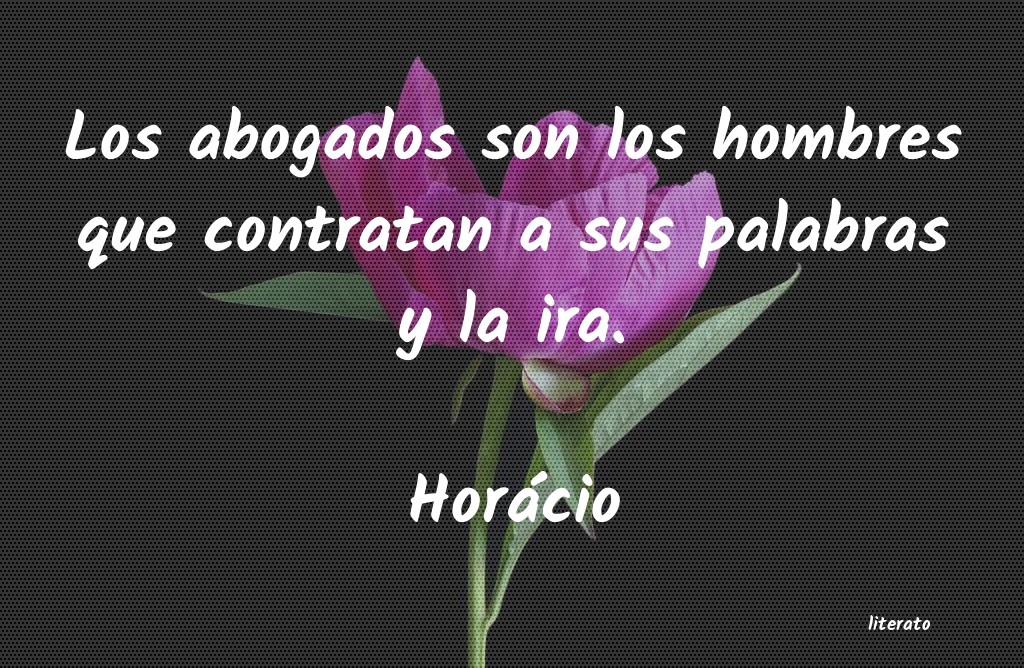 frases de Horácio