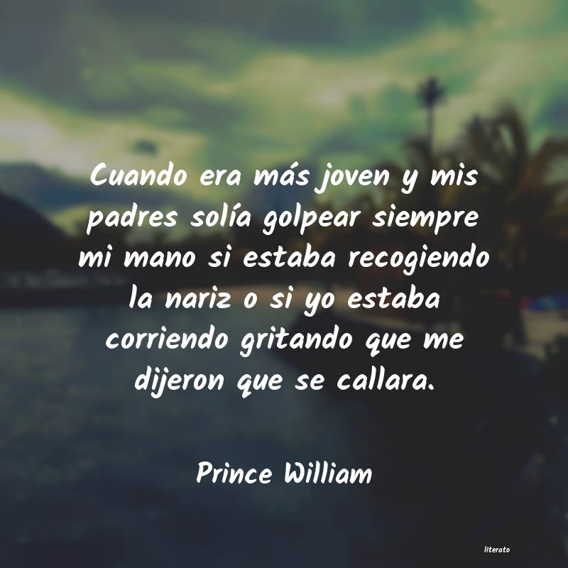 frases de Prince William