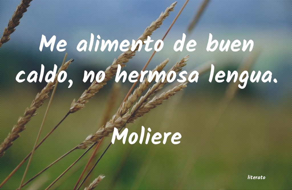 Frases de Moliere