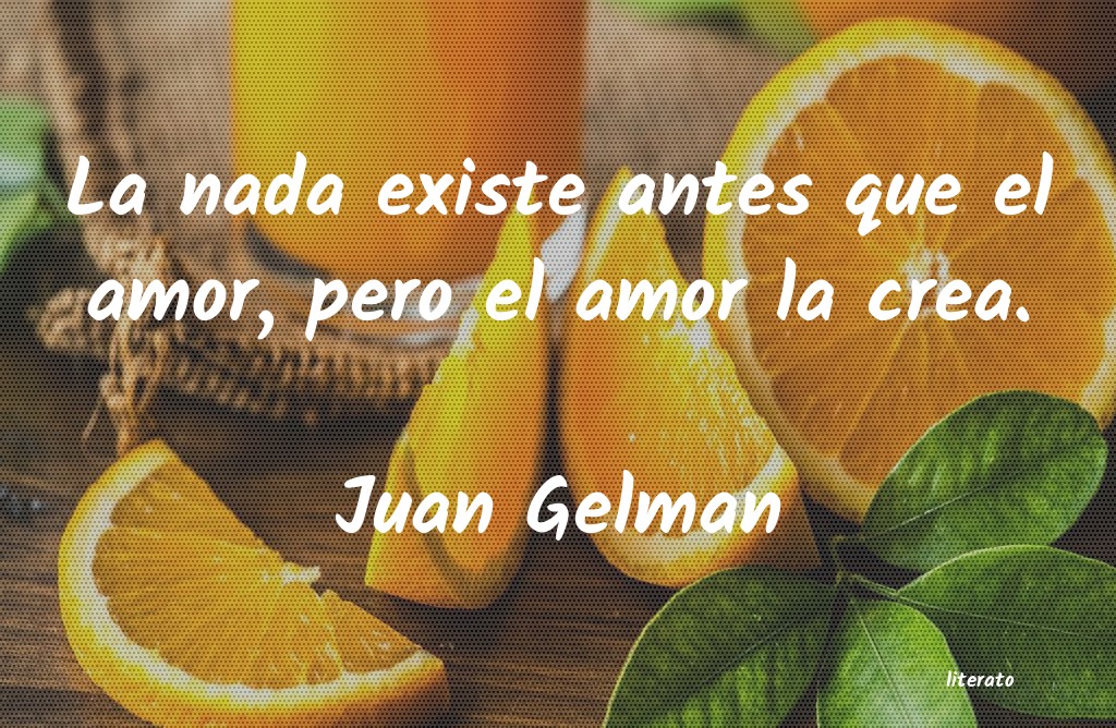 frases de Juan Gelman