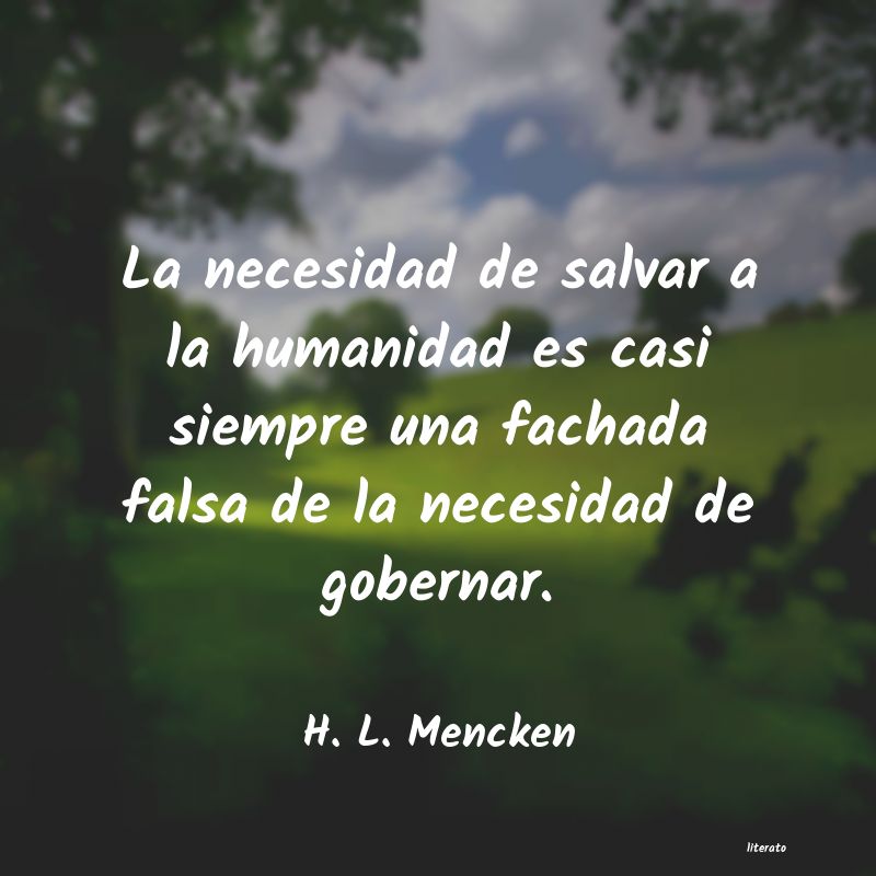 frases de H. L. Mencken