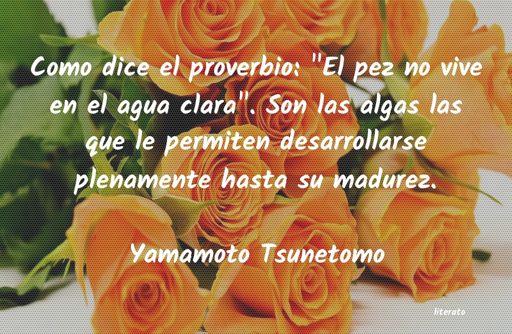 Frases de Yamamoto Tsunetomo