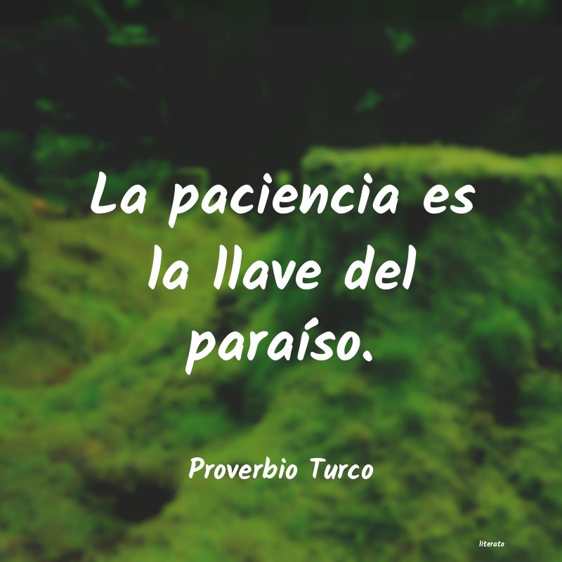 Frases de Proverbio Turco