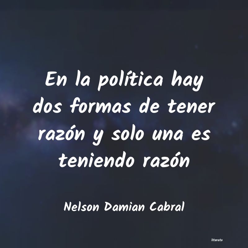 Frases de Nelson Damian Cabral