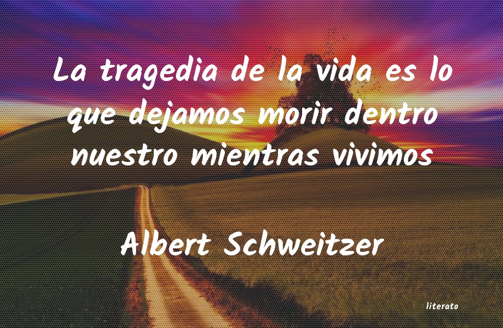 Frases de Albert Schweitzer