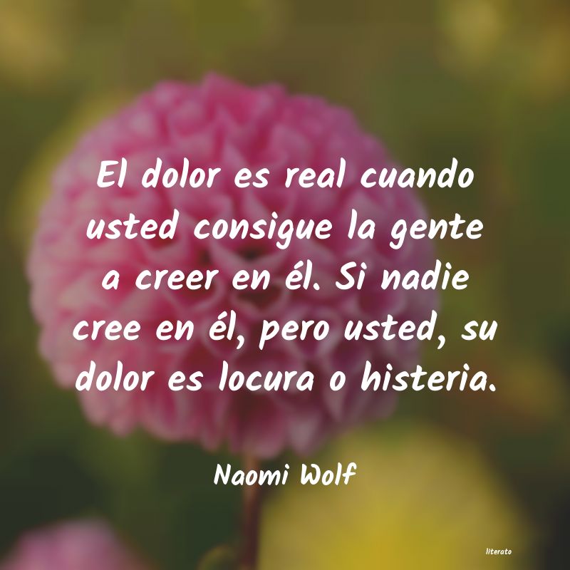 Frases de Naomi Wolf