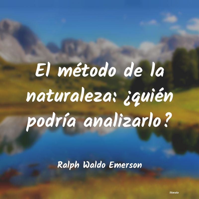 Frases de Ralph Waldo Emerson