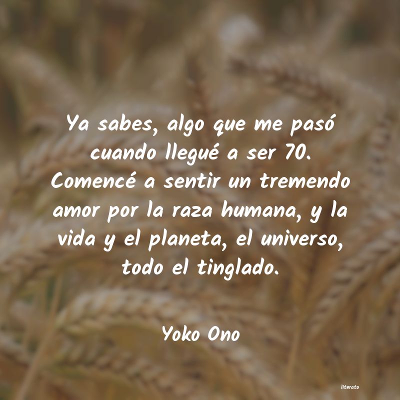 Frases de Yoko Ono