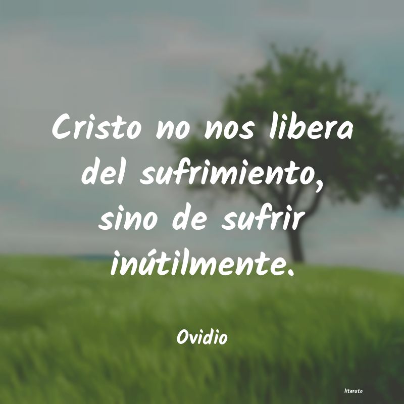 Frases de Ovidio