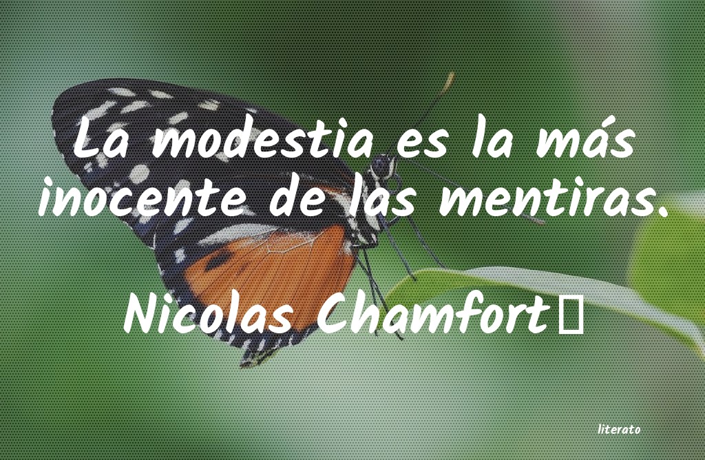 frases de Nicolas Chamfort