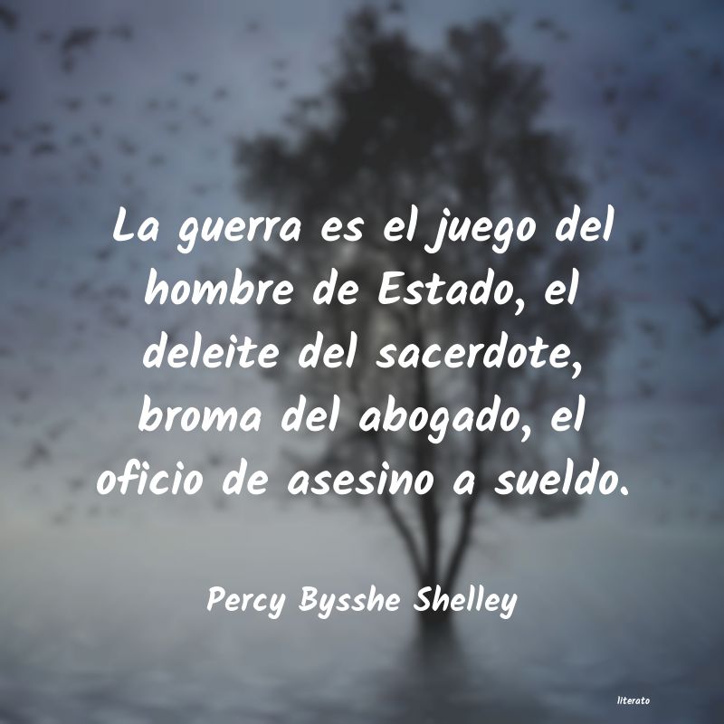 Frases de Percy Bysshe Shelley