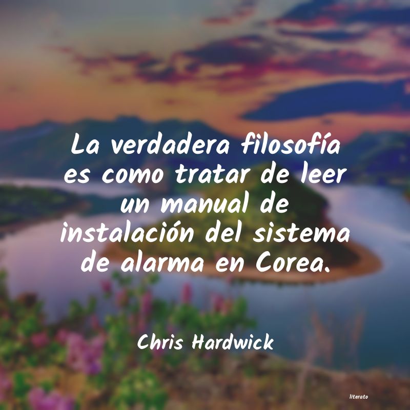 Frases de Chris Hardwick