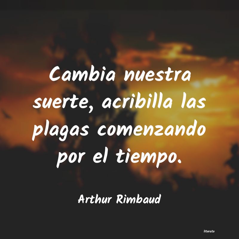 Frases de Arthur Rimbaud