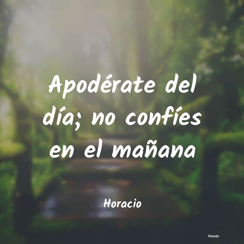 frases de Horacio
