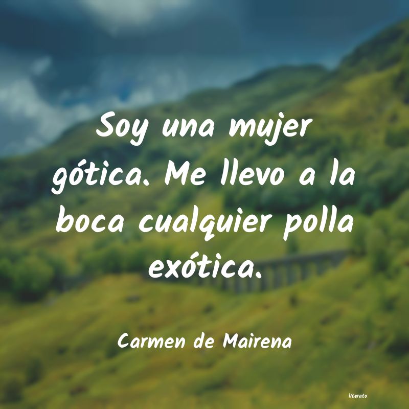 Frases de Carmen de Mairena