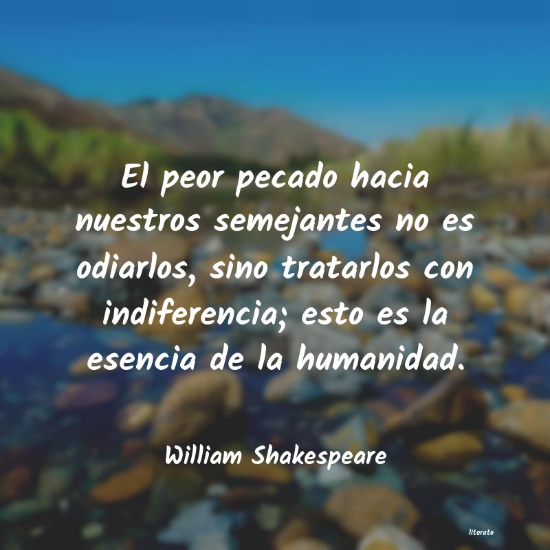 frases de William Shakespeare