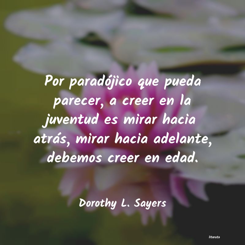 frases de Dorothy L. Sayers